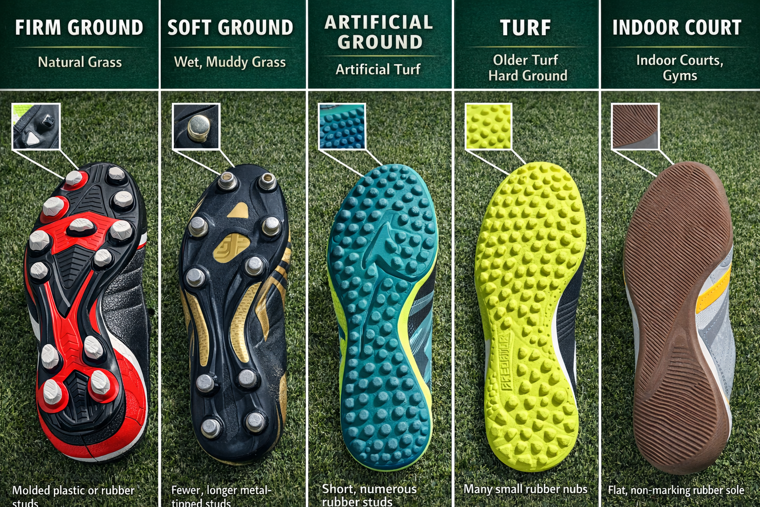 Bottom Of A Soccer Cleat Complete Guide